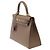 Hermès Borsa HERMES Kelly 25 in Pelle Étoupe - 103951 Taupe - vista 5