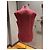 Louis Vuitton Top de Punto sin Mangas con Cuello Alto y Dije LV Blanco Roja Azul - vista 7