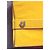 Charles Jourdan BORSA in bellissimo CUOIO giallo e Sottile Tracolla CON una CINTURA Sottile e lunga piccoli piedini in ottone dorato - vista 12