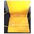 Charles Jourdan BORSA in bellissimo CUOIO giallo e Sottile Tracolla CON una CINTURA Sottile e lunga piccoli piedini in ottone dorato - vista 3