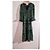 Ba&Sh Vestido largo verde con estampado abstracto Negro - vista 7