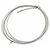 Collana Wellendorff Sonnenglanzknoten Oro Bianco 750/18K Brillanti Rivière 40 cm