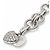 Collana Wellendorff Sonnenglanzknoten Oro Bianco 750/18K Brillanti Rivière 40 cm - vista 2
