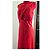 Sandro Langes rotes Kleid - Ansicht 9