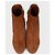 Miu Miu Suede Ankle Boots with Chic Fur Heel, Size 35 Pre-owned - view 2