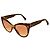 Gucci GG0460/S Sonnenbrille Schmetterlingsform Schildpatt Braun