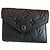 Louis Vuitton Monogram Empreinte Compact Wallet Black