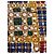Chanel Lenço de seda estampado Rosa Branco Azul Verde Gold hardware - vista 2