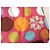 Autre Marque Willow Blossom Baumwollrock mit bunten Punkten Braun Pink Weiß Blau Grün Gelb - Ansicht 12