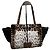 Borsa Tote Valentino Garavani Rockstud con stampa leopardata Marrone Bianco Stampa leopardo