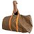 Louis Vuitton Borsa da viaggio Keepall 60 in tela Monogram Marrone Monogramma