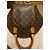 Sac à main Louis Vuitton Monogram Canvas Ellipse PM Marron Monogramme - vue 7
