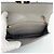 Gucci Bolsa Crossbody Wallet On Chain em couro Grey Dollar com logo entrelaçado Cinza - vista 5