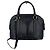 Gucci Borsa a tracolla Microssima Dome Medium in pelle nera Nero