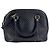 Gucci Borsa a tracolla Microssima Dome Medium in pelle nera Nero - vista 3