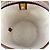 Céline Borsa a tracolla Teen Bucket 16 in tela jacquard e pelle Beige - vista 6