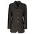 Autre Marque A.N.G.E.L.O. Grey Wool Tartan Jacket