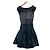 Autre Marque Vestido sin mangas Tadashi Shoji Negro - vista 2