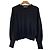 Autre Marque ENFOLD Pullover de malha de seda e algodão Preto