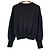 Autre Marque ENFOLD Pullover de malha de seda e algodão Preto - vista 3