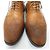 Autre Marque Santoni Wingtip Leder-Schnürschuhe Braun - Ansicht 2