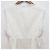 Autre Marque UBIQ REIMI Collaboration Tweed Peplum Gilet Blanco - vista 5