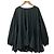 Autre Marque Blusa a maniche lunghe svasate Petal BEARDSLEY Nero