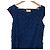Autre Marque Abito trasparente Sybilla con ricami floreali Blu Blu navy - vista 3