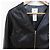 Autre Marque Veste sans col en similicuir Sov. Double Standard Clothing Noir - vue 3