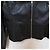 Autre Marque Veste sans col en similicuir Sov. Double Standard Clothing Noir - vue 4