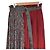 Autre Marque Falda larga Adam et Rope Paisley Roja Verde - vista 3