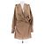 Jacquemus Vestido camel "Le Papier" Camelo