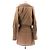 Jacquemus Vestido camel "Le Papier" Camelo - vista 2