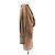 Jacquemus Vestido camel "Le Papier" Camelo - vista 3