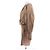 Jacquemus Vestido camel "Le Papier" Camelo - vista 4