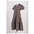 Autre Marque BROCHU WALKER Maxikleid braun - Ansicht 4