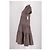 Autre Marque BROCHU WALKER Maxikleid braun - Ansicht 5