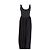 Autre Marque Abito maxi nero LEAU