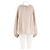 Autre Marque Top holgado beige de viscosa GUNIA