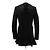 Vestido Alaïa negro con capucha de lana - vista 2