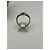 Autre Marque Anillo de oro blanco con zafiro y diamantes Azul - vista 3