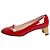 Gucci Rote Lackleder Mary-Jane Pumps - size EU 38.5 (UK 5.5)