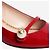 Gucci Rote Lackleder Mary-Jane Pumps - size EU 38.5 (UK 5.5) - Ansicht 4
