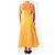 Autre Marque Vestido maxi línea A amarillo - size UK 16 - vista 2