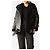 Acne Shearling leather black jacket - size UK 8 - view 4