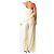 Autre Marque Einschulter-Jumpsuit creme - size UK 16 Roh - Ansicht 2