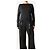 Simone Rocha Top de cinta negro de manga larga - size M - vista 4