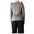 Simone Rocha Top con cinta gris jaspeado - size L - vista 2