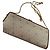 Christian Dior Clutch Dior Monogram Beige y Cuero Marrón Castaño