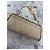 Christian Dior Clutch Dior Monogram Beige y Cuero Marrón Castaño - vista 2